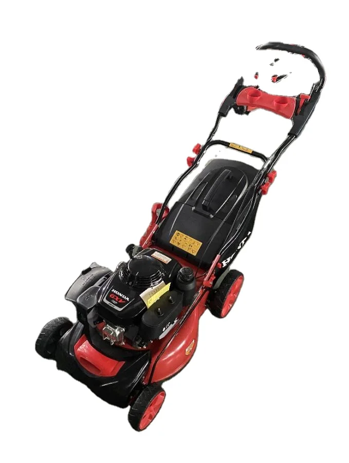 drum  gasoline four-stroke lawn mower gasoline lawn mower weeder hand push self-propelled orchard lawn mower