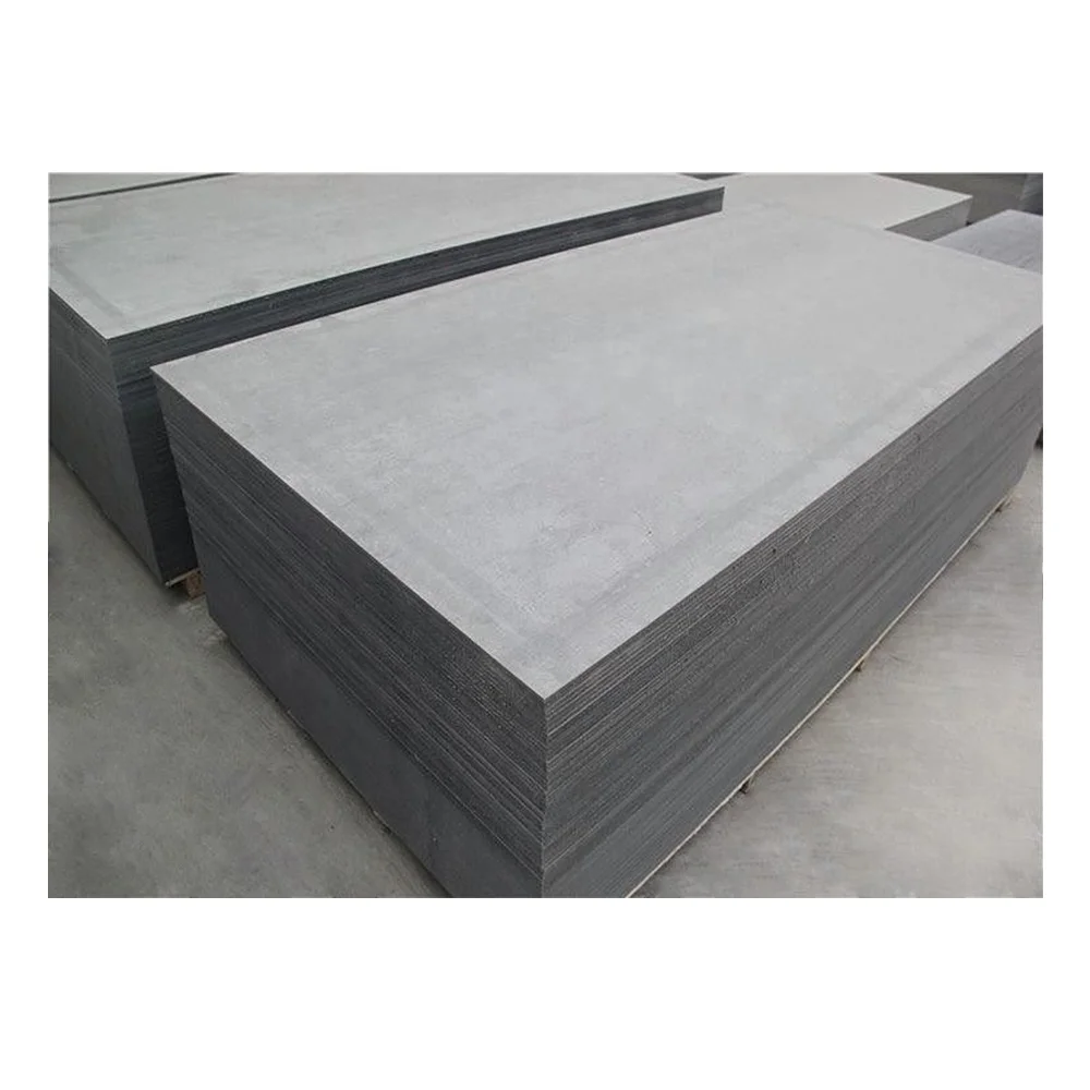 100% Non-Asbestos 6mm 8mm 9mm Grey fibre cement sheet, 10mm high density fiber cement cladding board