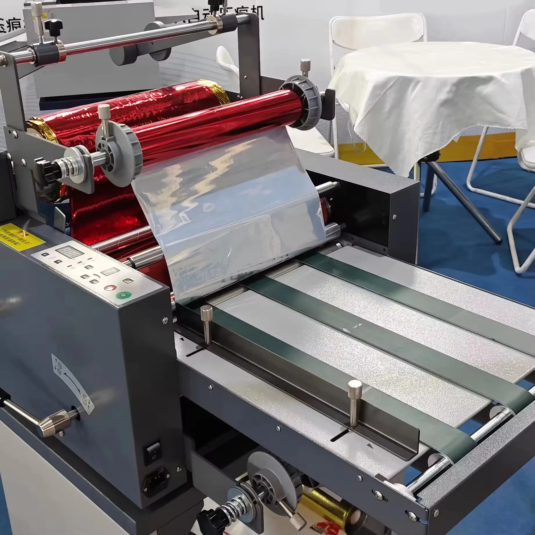 GD389 Digital Foil Hot Stamping Machine Hot Foil Film Laminating Printer Machine