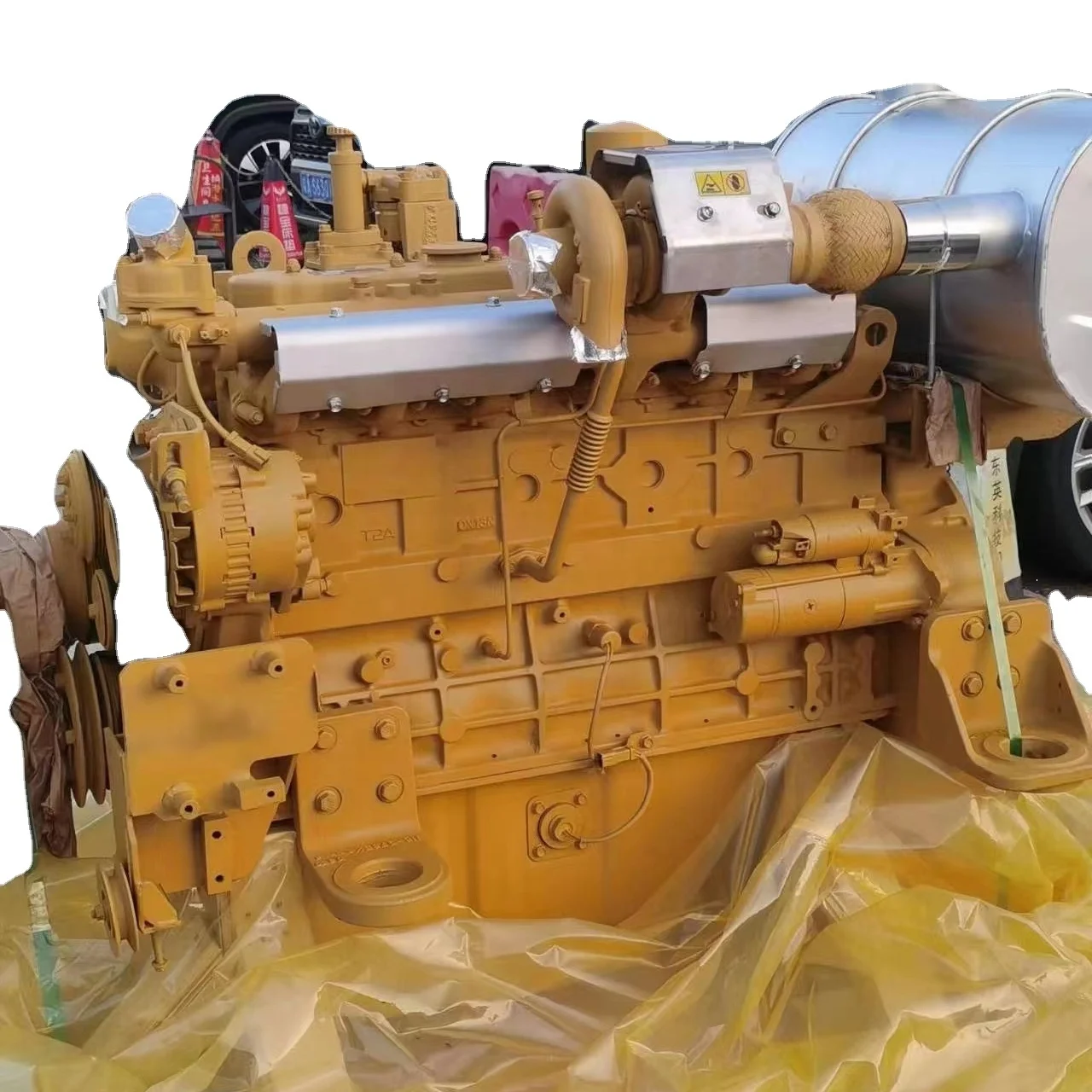 S6K CAT 3066 Excavator Diesel Engine Assy S6K With Intercooler Isuzu Complete Engine Assembly For CATERPILLAR E320