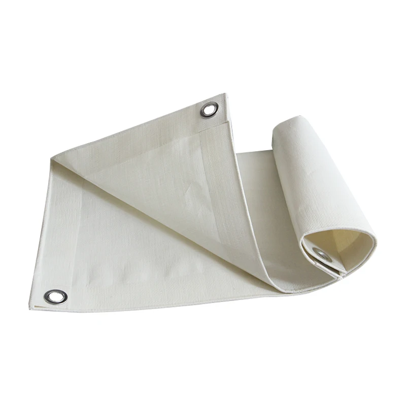 cheap price 200gsm waterproof uv resistantance  black white pe tarpaulin