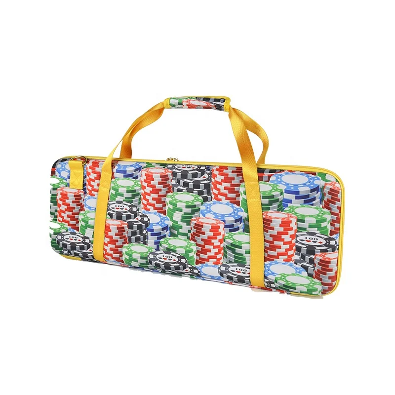 New Arrival Custom Printing Travel Hard EVA Poker Chip Case
