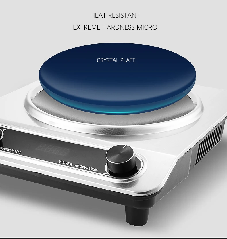 3500w High Power Induction Cooker Electric Household Big Cooker Restaurant Hot Pot Fried Concave Electromagnetic Furnace Stove