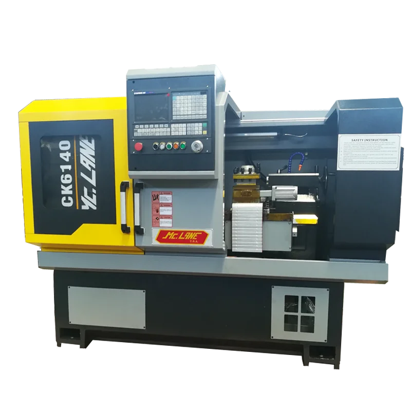 Seimens Metal Machine Automatic CK6140 Flat bed Lathe CNC Horizontal Lathe