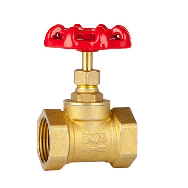 OEM brass control valve DN25 stop valves global valve