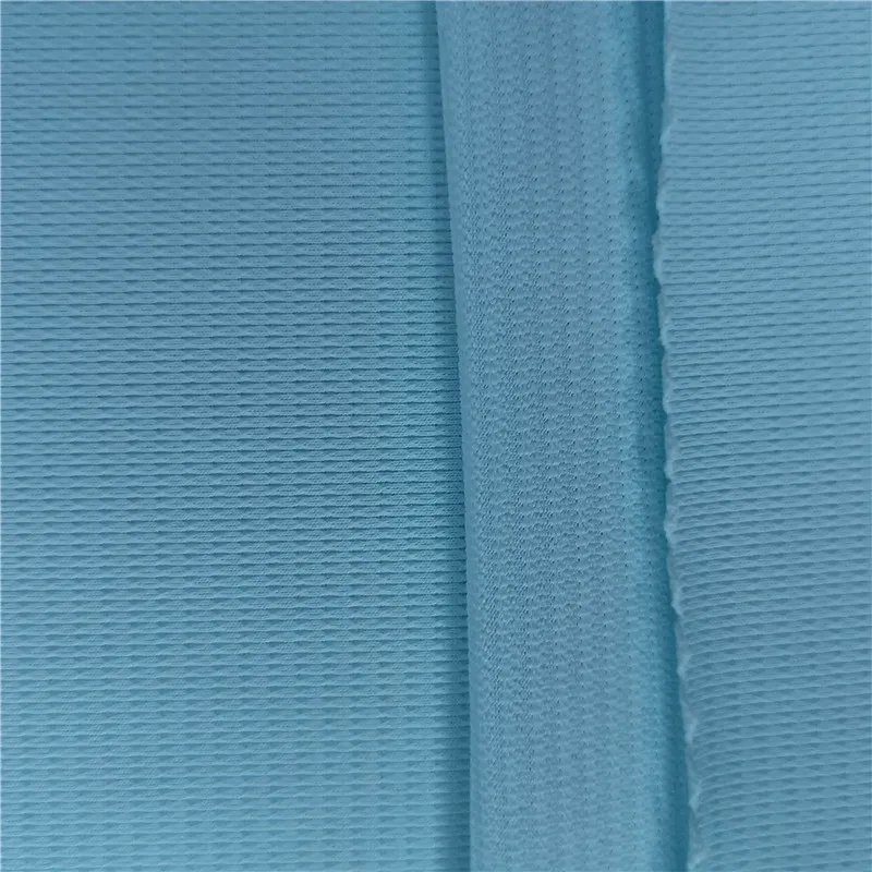New spandex  fabric 88%Polyester 12%Spandex light extinction dry fit elastic stripe jersey fabric