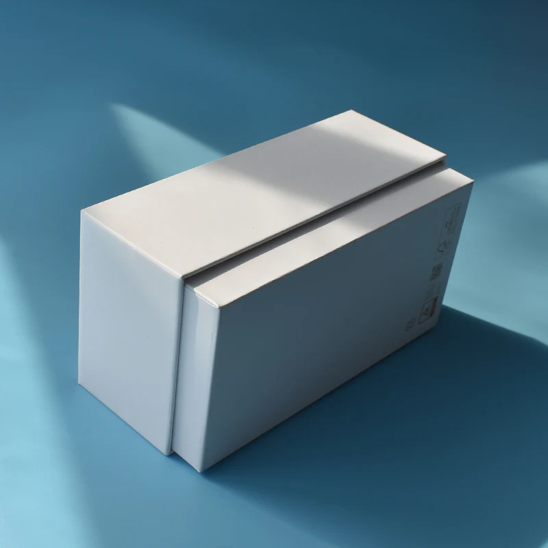 Custom Recycling Printed Rigid Paper Electronics Products Mobile Data Charging Cable Storage Phone Packaging Box