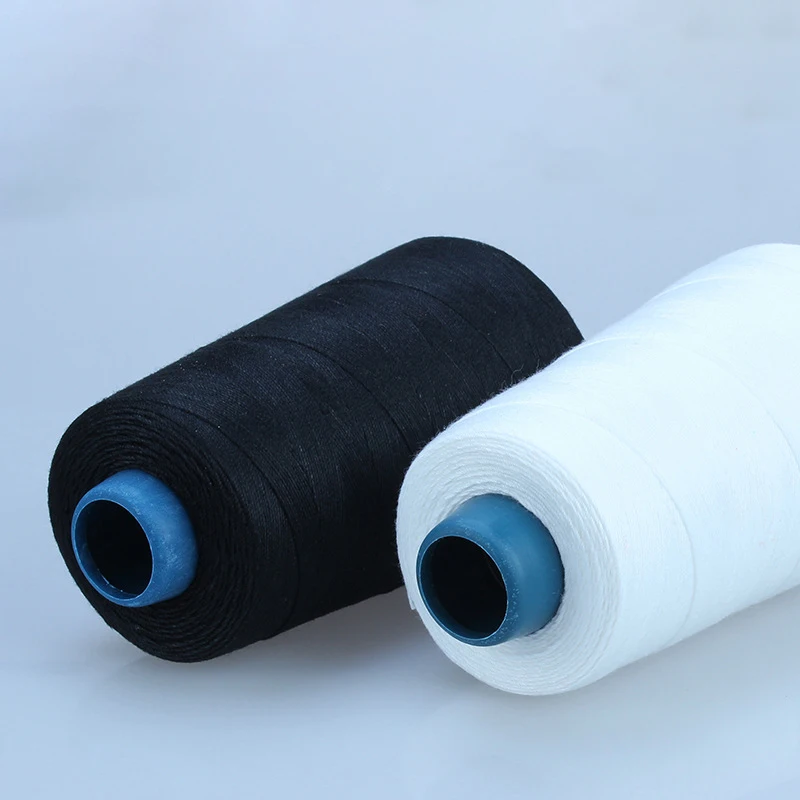 Eco-friendly 100% Cotton & Polyester Black & White & Colored Sewing Thread