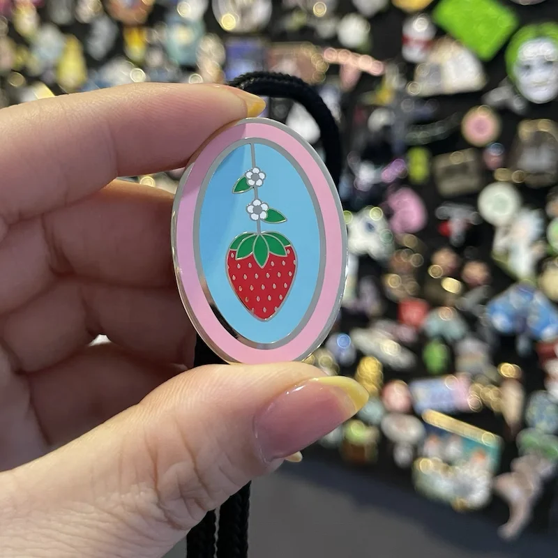 Kunshan China metal craft Manufacturer high quality wholesale factory price bolo tie custom enamel bolo tie