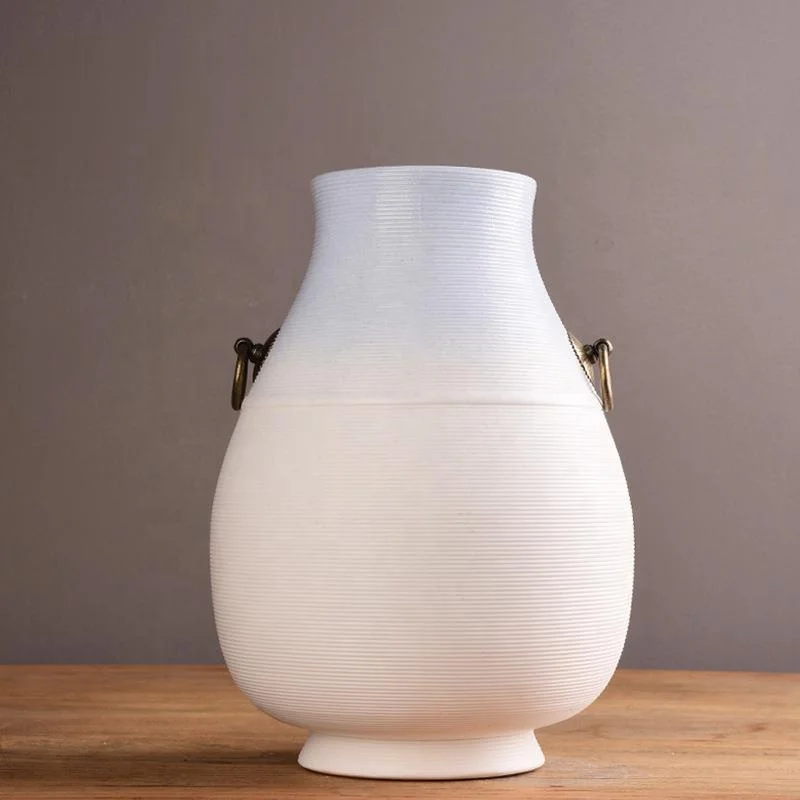 Декоративная керамическая ваза для домашнего декора