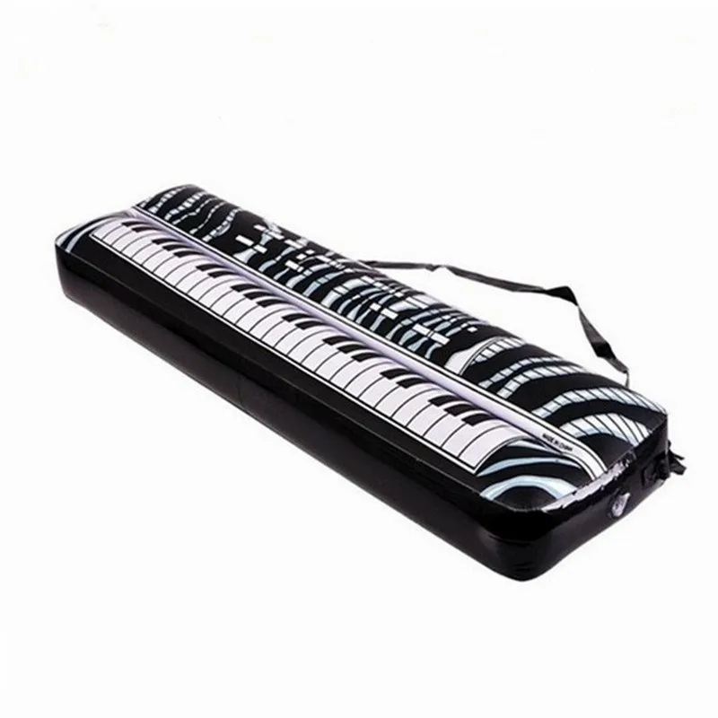 PVC inflatable musical instrument microphone radio toy stage prop guitar simulation instrument inflatable guitar