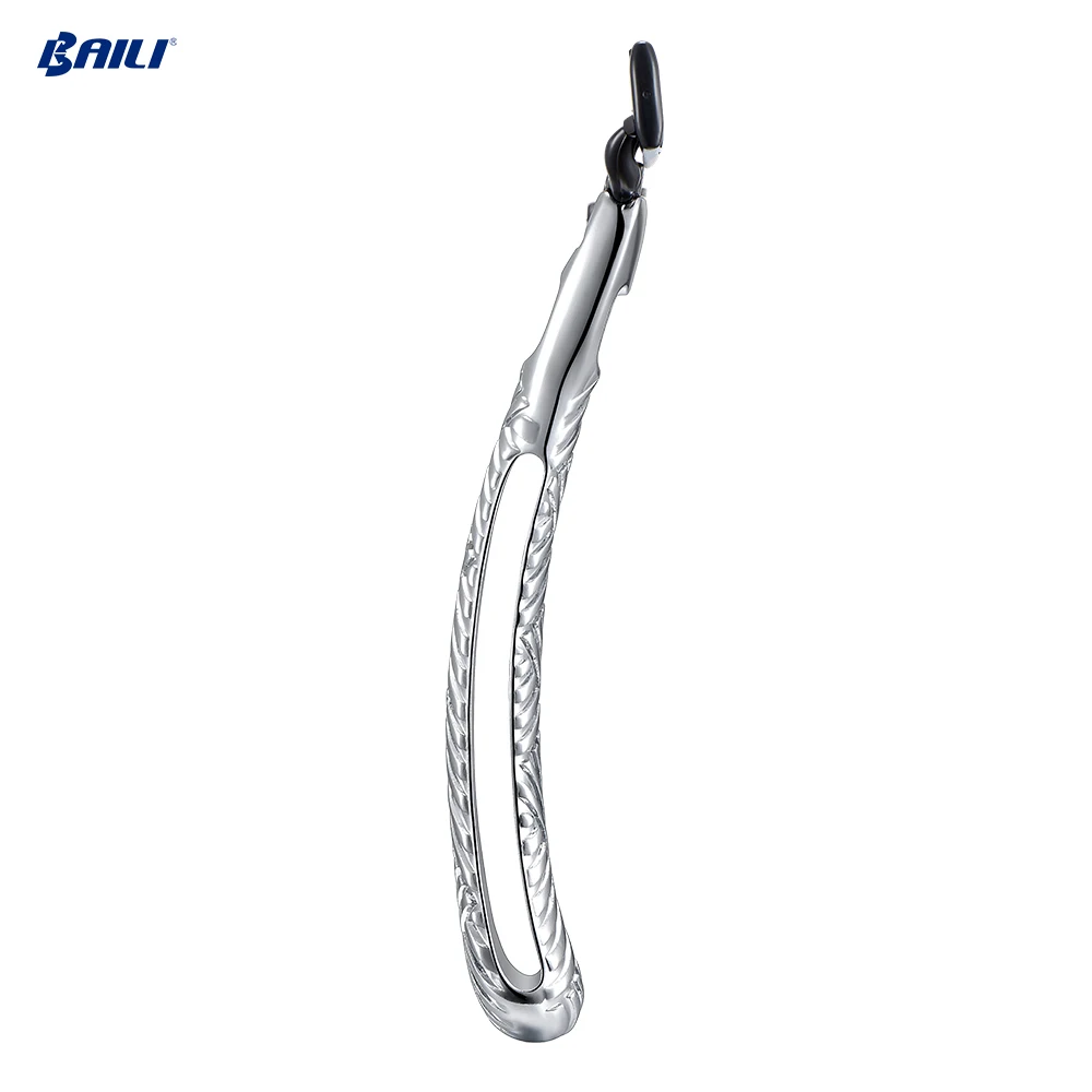 
baili high quality best shaving stainless steel stand shaving razor 