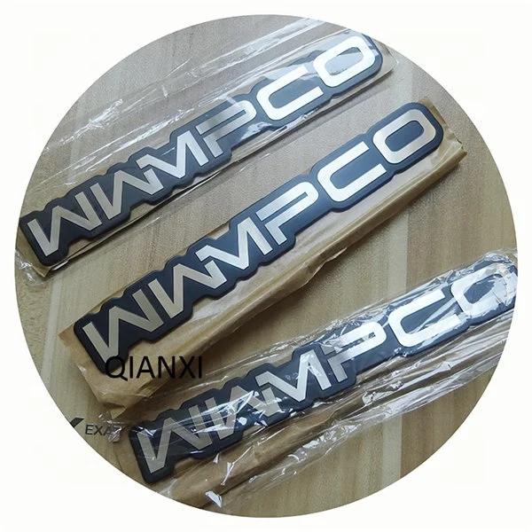 Custom Painted Diamond Cut Aluminium Nameplates Metal Logo Plate