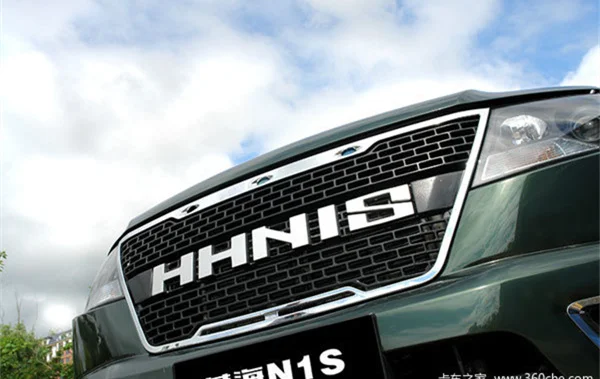 Factory price Huang Hai N1S LHD double cabin 4x4 gas pickup truck for sale