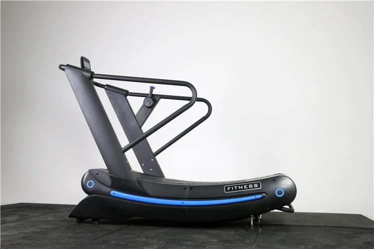 Home use Manual Commercial Gym Fitness Curved Treadmill machine