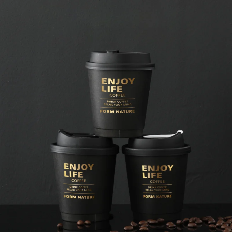 Happy Birthday Big Size 32OZ 50 ML Popcorn Screen Print Rose Golden Heavy Duty Ice Cream Paper Cup