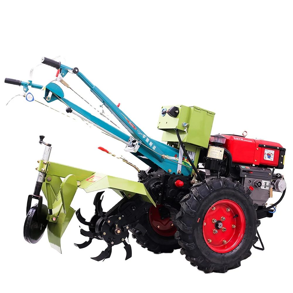 Best-selling agricultural machinery two - wheeled 15-18 horsepower walking tractor