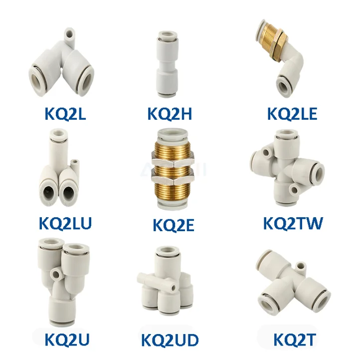 SMC Type High Quality Fittings KQ2L KQ2H KQ2U KQ2T KQ2LU One-touch Quick Tube Connector Pneumatic Components Hose Fitting