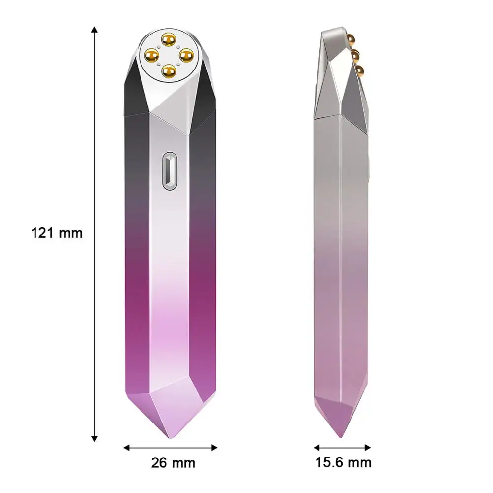 Vkk Customized Electric Portable Ems Mini Facial Eye Eye Beauty Massager Machine