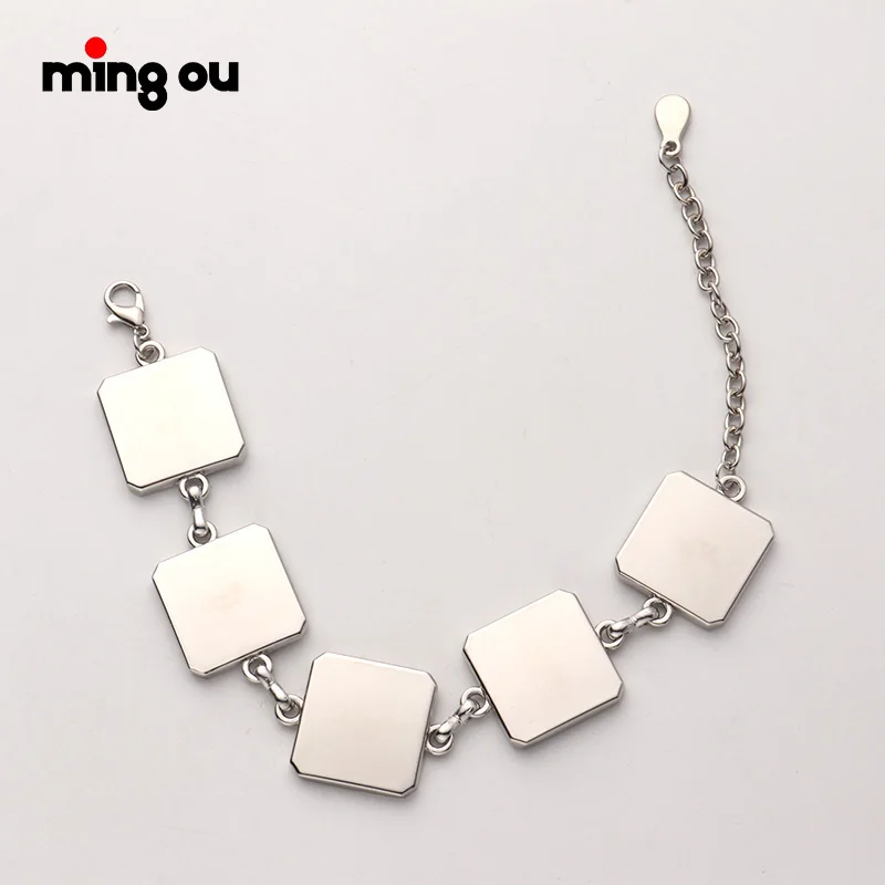 Sublimation Bracelet Blank Jewelry Charms Bracelets For Sublimation Bracelet