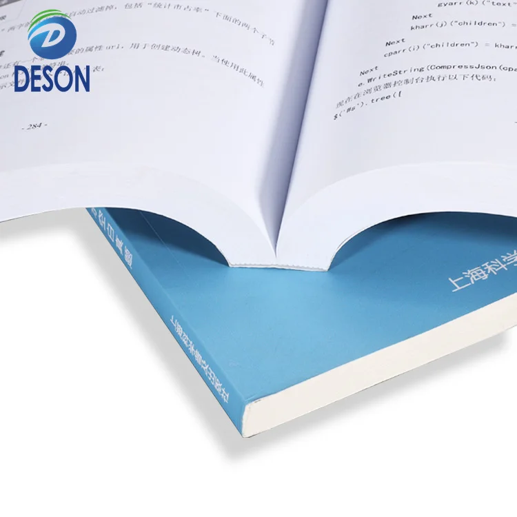 Deson пользовательские книги типографская служба инструкция по эксплуатации буклет красочный каталог печатная книга