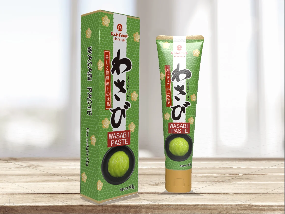 Sushi Wasabi Recipe Paste with Soy Sauce