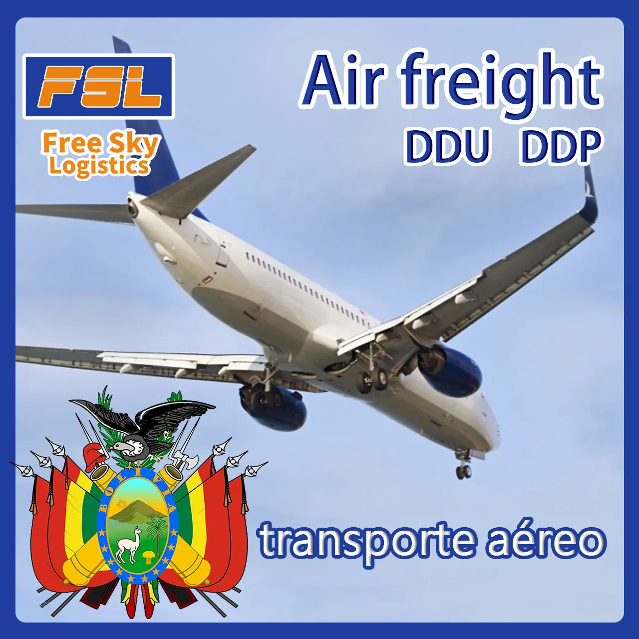 TOP 10 TNT/Fedex/DHL/UPS Express Air Cheap Shipping From China To Bolivia Agent
