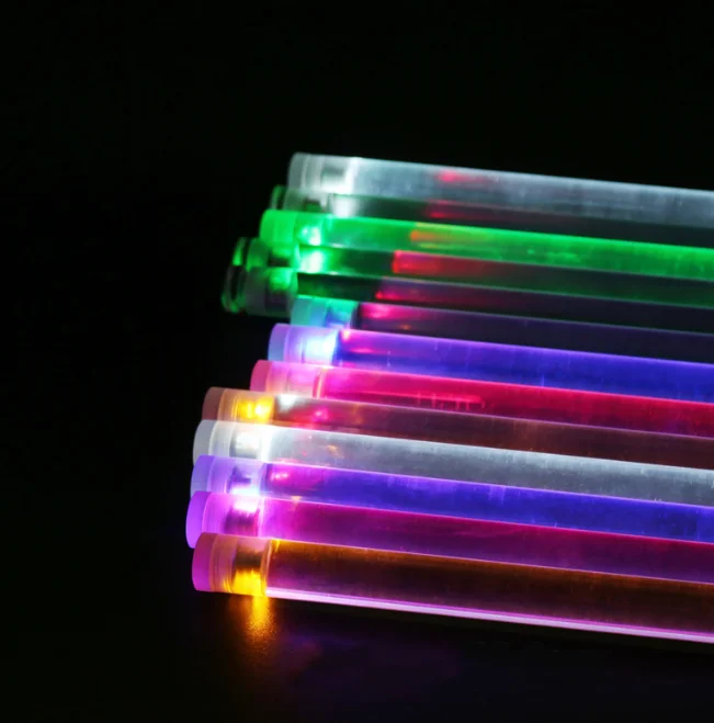 Glow-in-the-dark drumsticks 5A drumsticks jazz drum hammers acrylic teardrop glow sticks drums