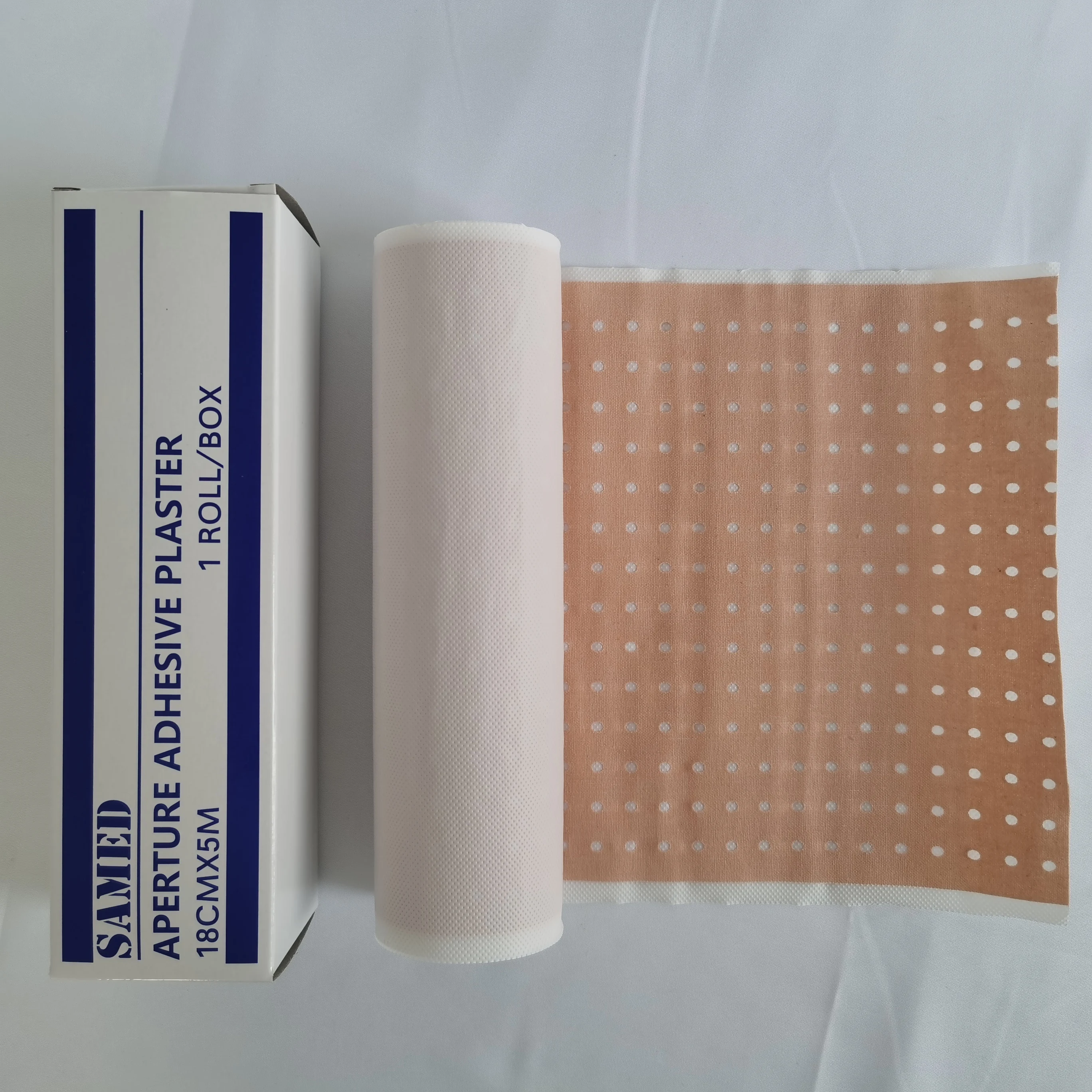 adhesive bandages with medical perforated plaster