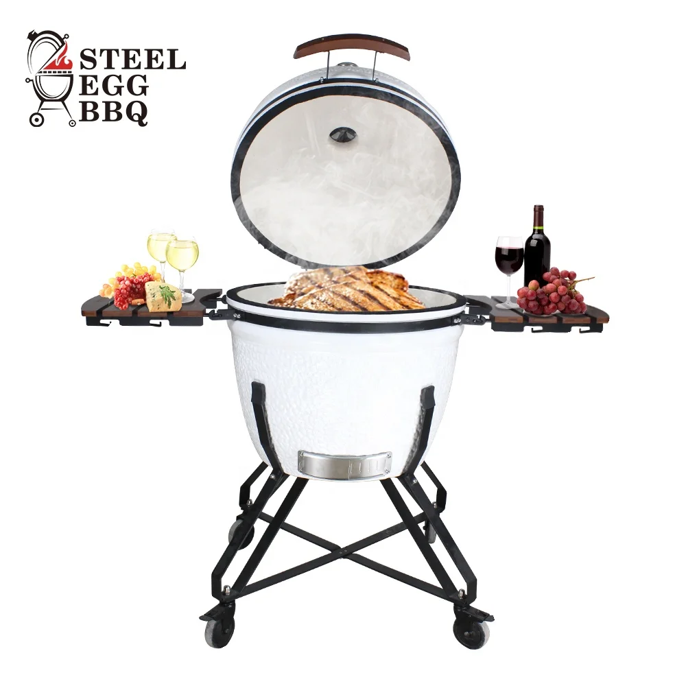 SEB KAMADO 26 Inch XX Large bbq Grill Charcoal Outdoor Kitchen for Party BBQ Ceramic Egg Grill