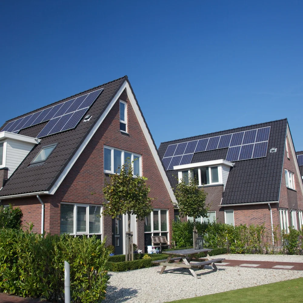 Bleusun 50KW 60kw 70KW 80KW 100KW Grid Tie solar system 60kva On Grid solar panels solar module energy system