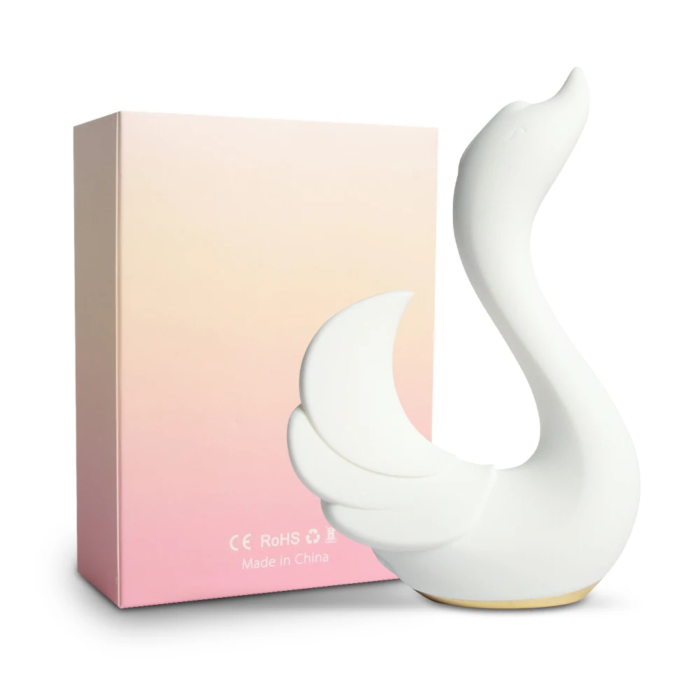 FairyKiss Swan Sucking Vibrator 5 Sucking & Vibrating Modes Clit Clitoris G-Spot Stimulator Massager Dildos Sex Toys For Women