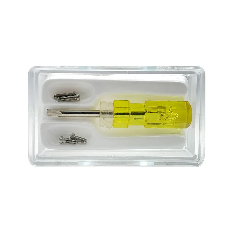 Glasses Clean Kit Eyeglasses Repair Care Kit with Cloth Screwdriver Mini Magnifying Glass