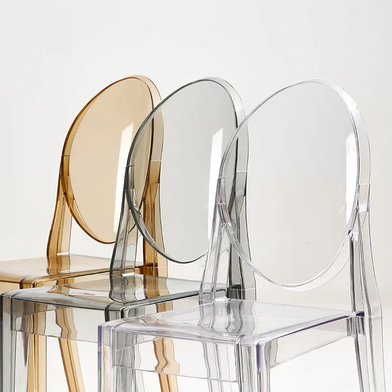 Wedding Crystal Clear Plastic Tiffany Resin french louis chair Chiavari event rental acrylic ghost chairs