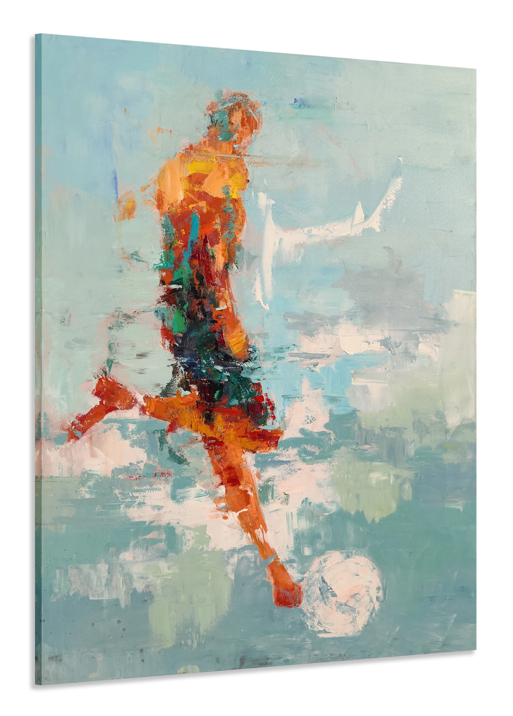 Custom Wholesale living Room Decoration Handmade People Art Works Wall Art Pictures Hotel Hand Painted Canvas Oil Painting