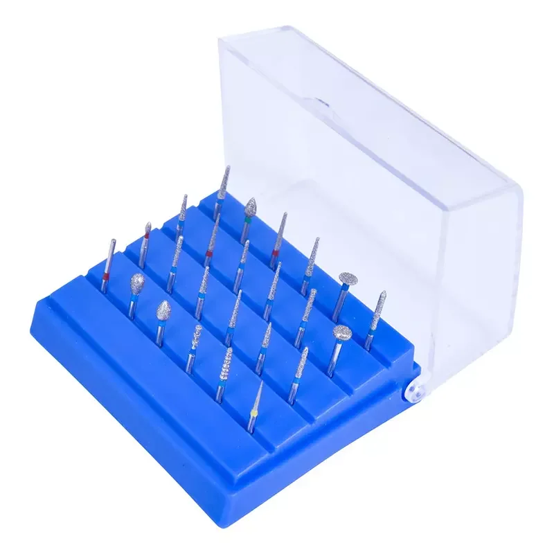 24 hole drill bit carbide drill stand sterilization box