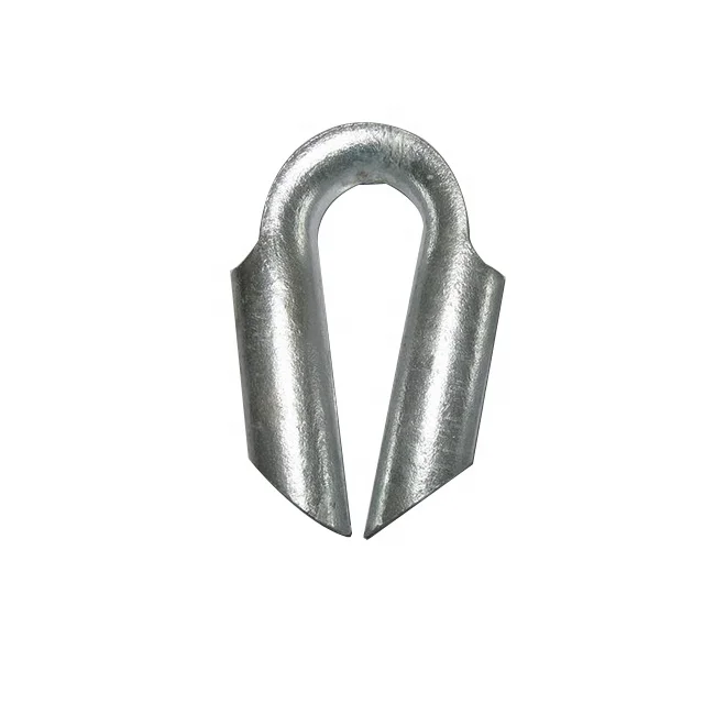 With or Without Gusset Tubular Wire Rope Tube Thimbles
