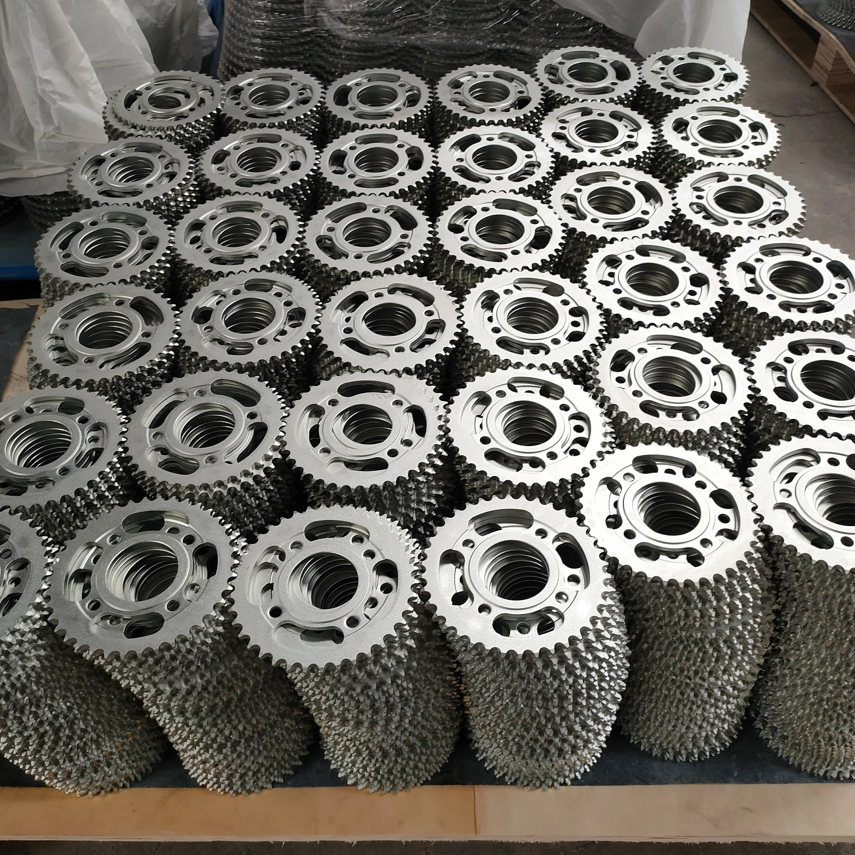 420/428/520/525/530 motorcycle parts rear sprocket