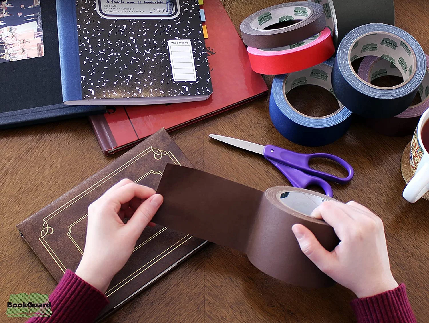 2019 hot products acrylic book binding waterproof duct tape