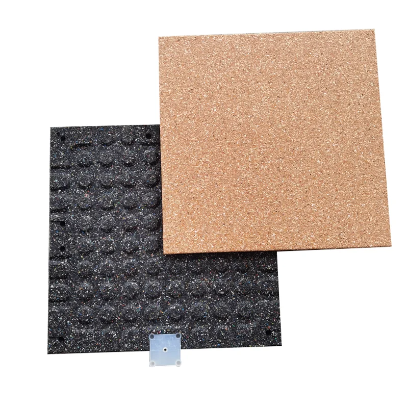 Wholesale Rubber Mats no smell Gym Rubber Tiles Anti-Vibration Thick Puzzle Rubber Flooring for fitness & body building