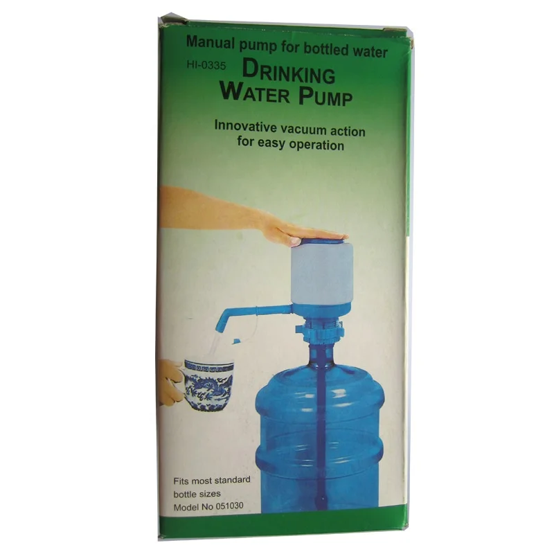 Hand Press Mini Dual Pumps Gallon Drinking Bottle Switch Manual Dispensers For Home