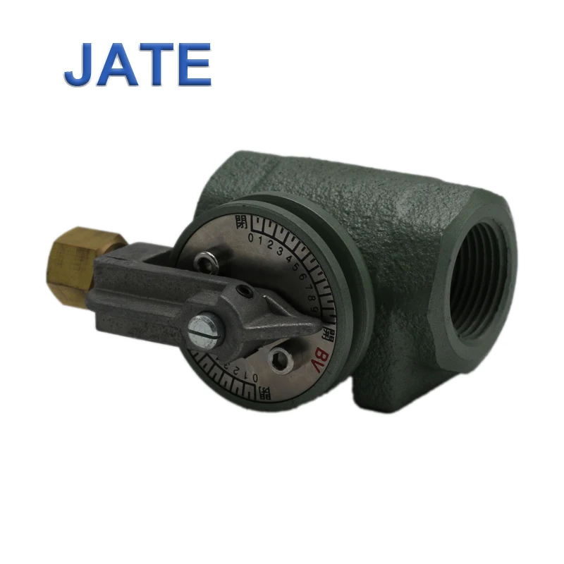 Original CHINA JATE BVM-25 Manual High Performance Butterfly Valve Throttle Check Valve for industrial gas burner