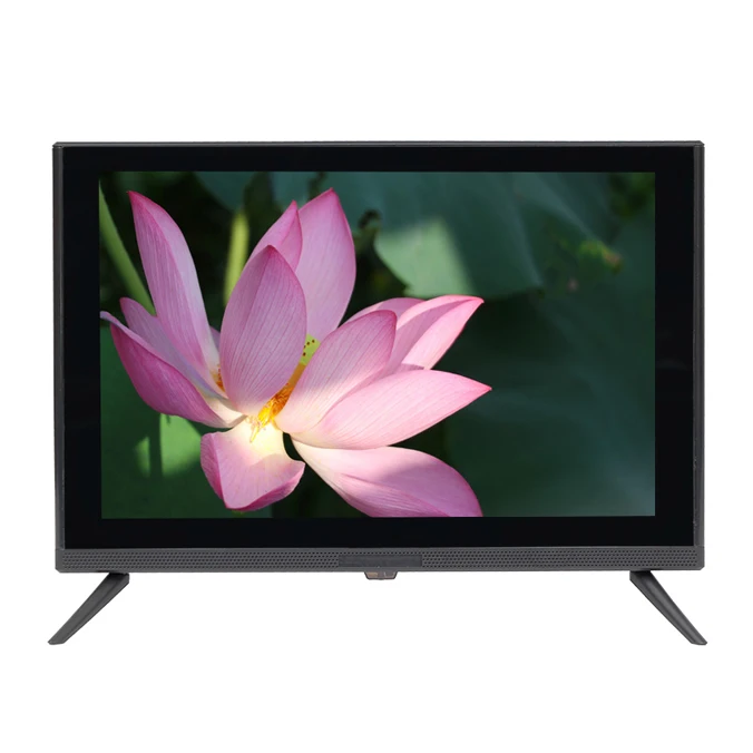 15 inch 17inch 19inch China Cheap Solar LED Tv 12v DC Home Tv mini television SKD CKD