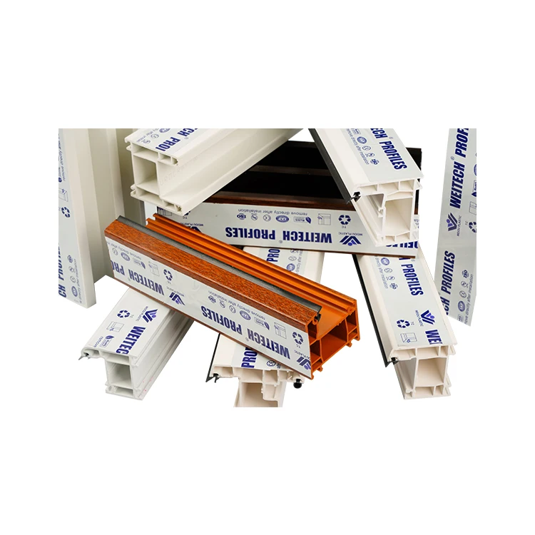 Top quality upvc window profile extrusion machine upvc profiles manufacturer 100% lead free pvc/upvc profile