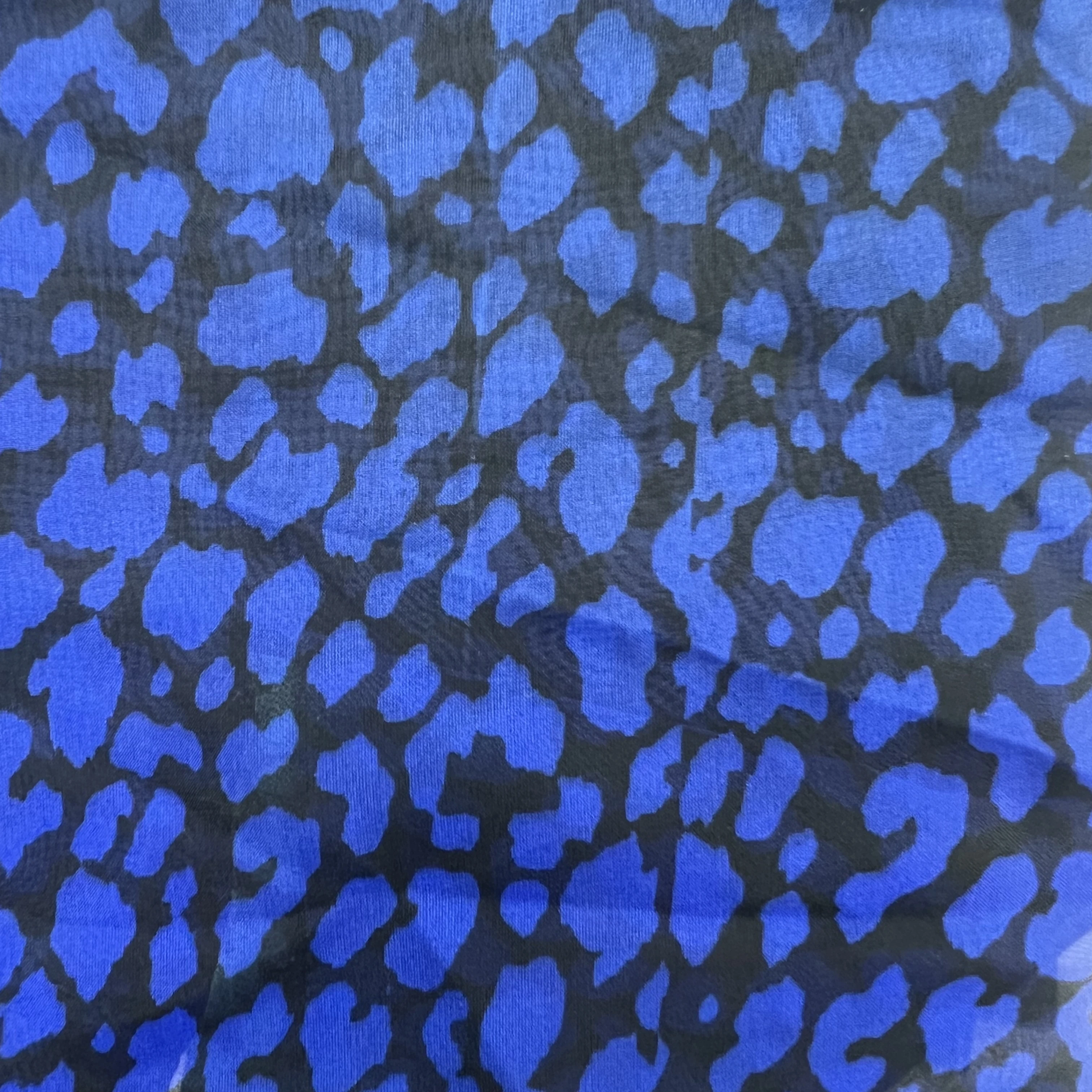 OEM&ODM best leopard digital print fabrics 50gsm 100% polyester printed tulle fabric chiffon fabrics