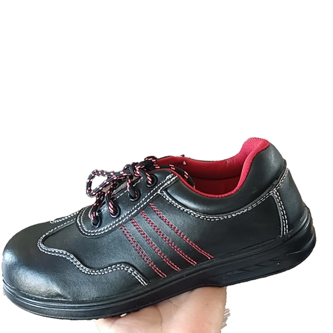 Waterproof leather upper safety shoes Women lightweight safety shoes OEM best work shoes