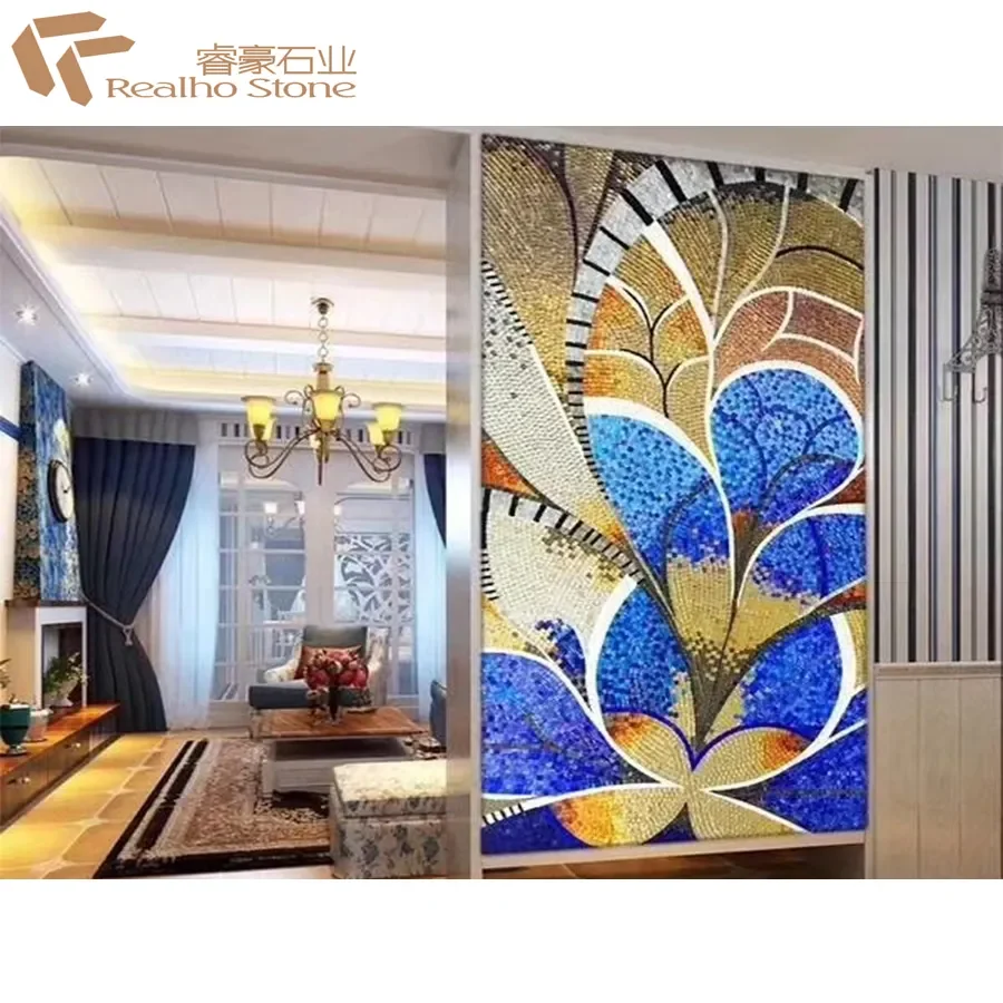 Mosaics Natural Stone Mosaic Tile Mosaic Decor For Wall Decor