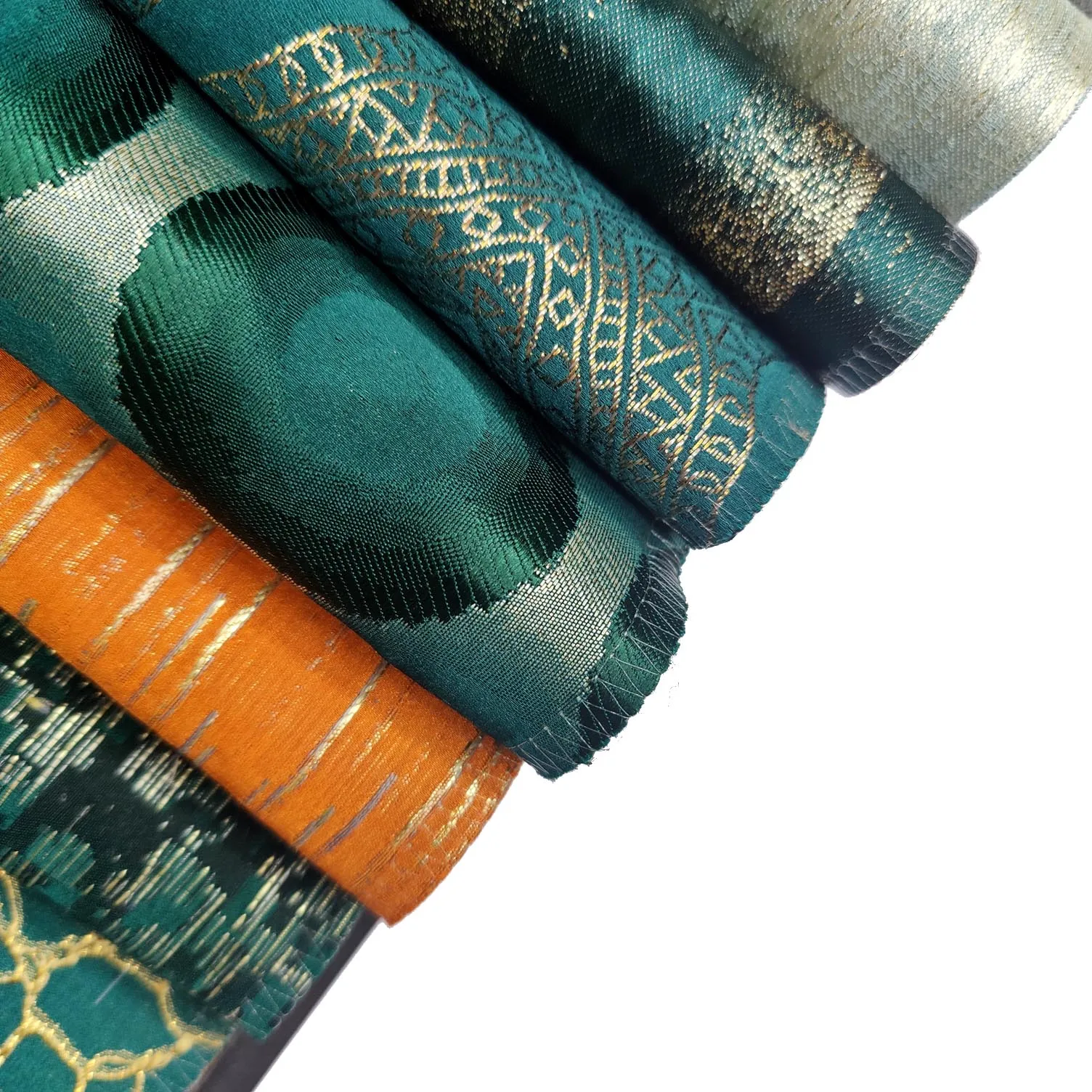 Bomar Exquisite Jacquard Blackout Curtain Fabric Polyester Home Textile for Window and Pillow Styling Dye-Patterned
