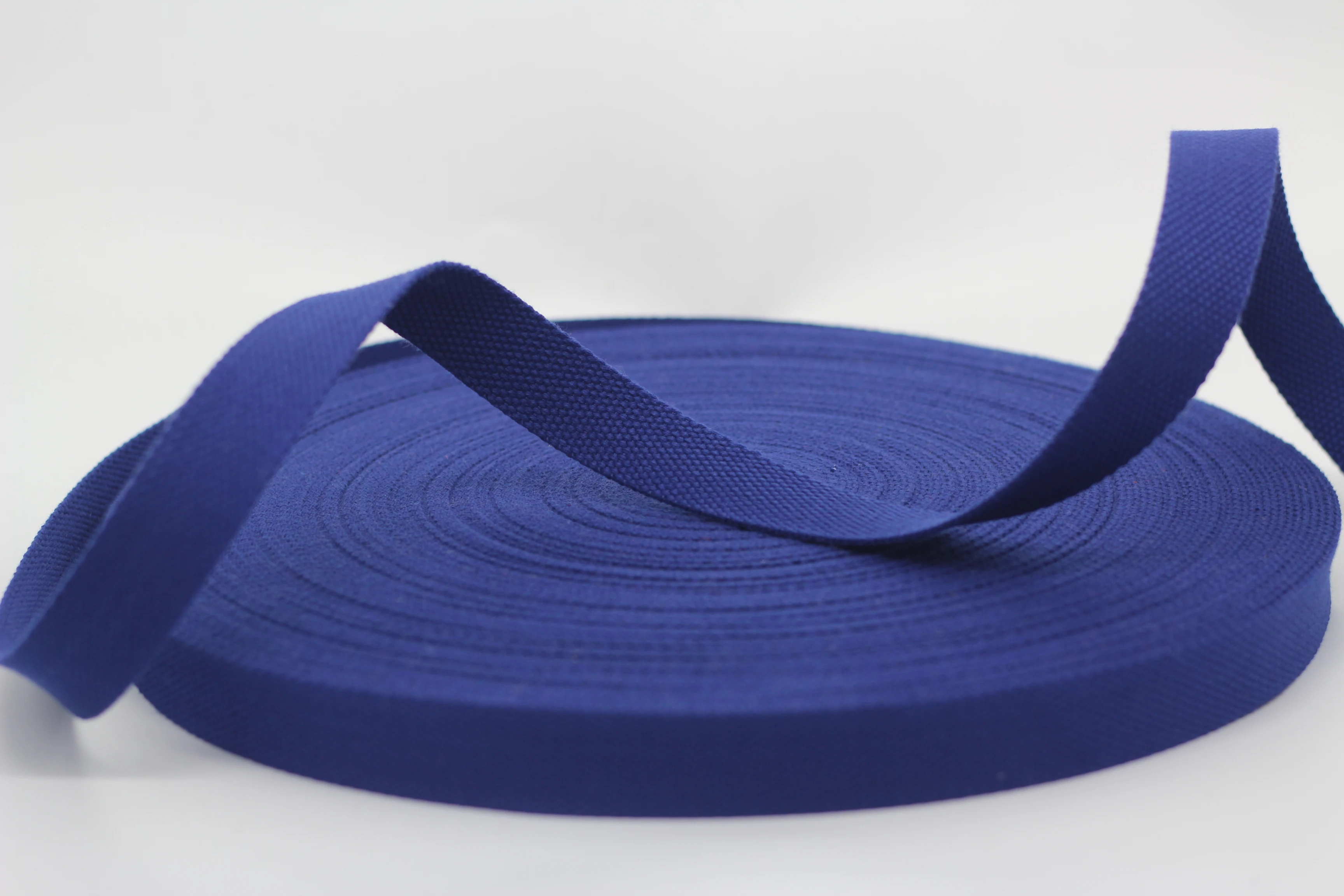 Wholesale high resilience Material Thickened Double Bag Luggage Backpack Tape Twill elastic band