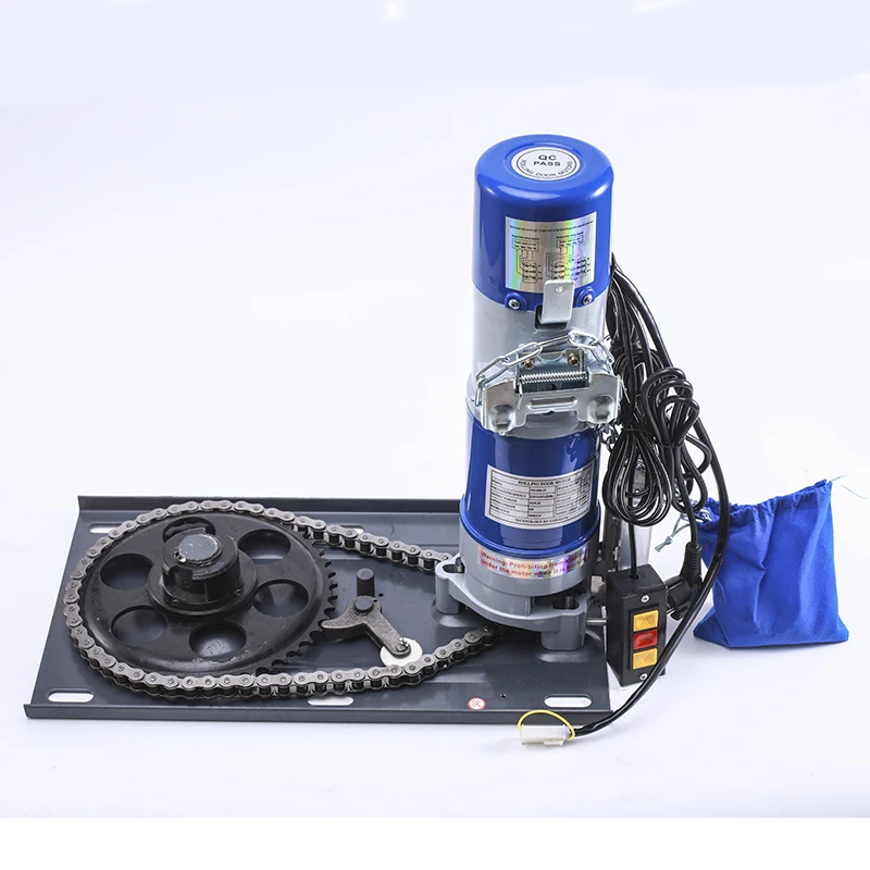 Factory competitive price roller door ac 500kg roller shutter motor automatic opener with remote controller